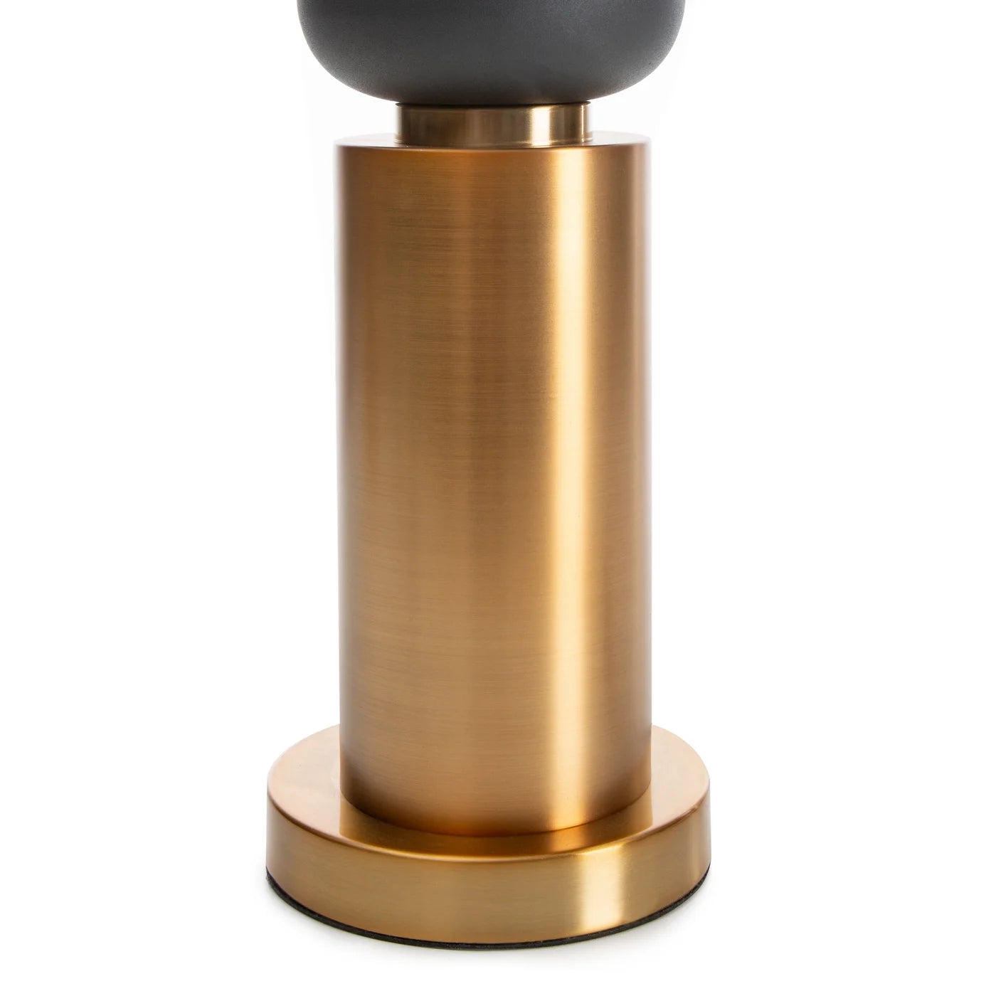 Galda lampa Soph 38/70 cm melns/zelts - N1 Home