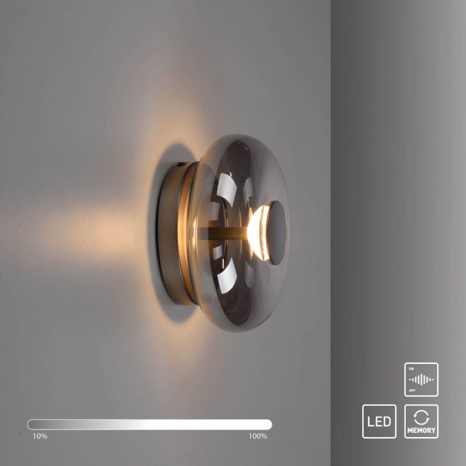 Siena lampa POSH 11/22/22 cm melns