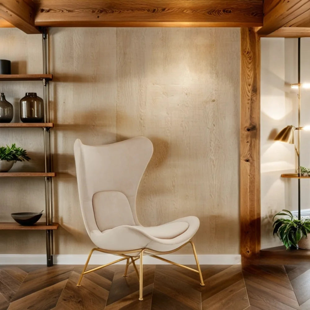 Krēsls Dot Design Varde samta 78x98x43 cm bordo - N1 Home