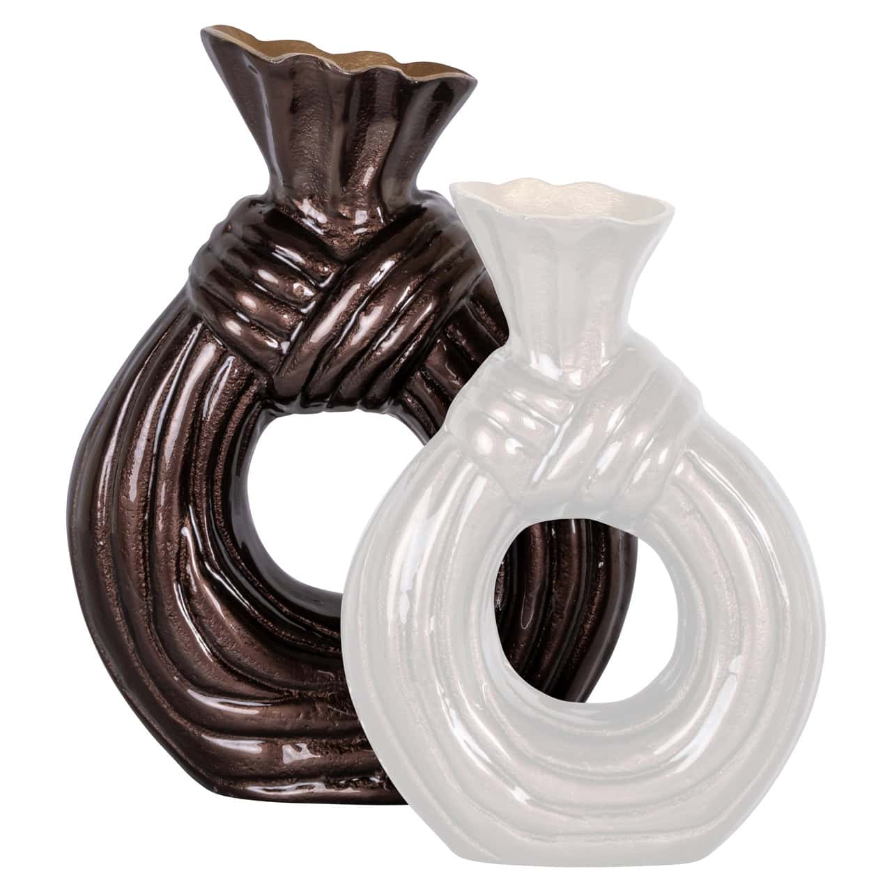 Vāze Suen L Richmond Interiors 8/23/30 cm tumši brūns