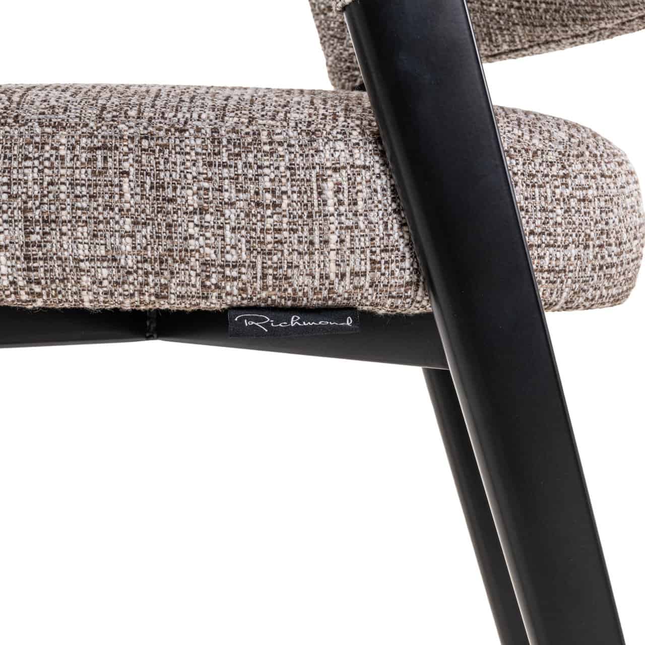 Krēsls Zeno Richmond Interiors 51/77/59 cm earth tweed