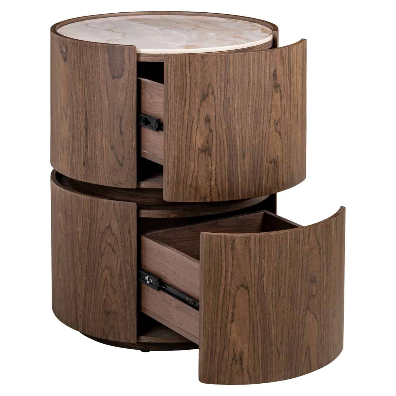 Naktsskapītis Ellery Richmond Interiors 50/50/65 cm brūns - N1 Home