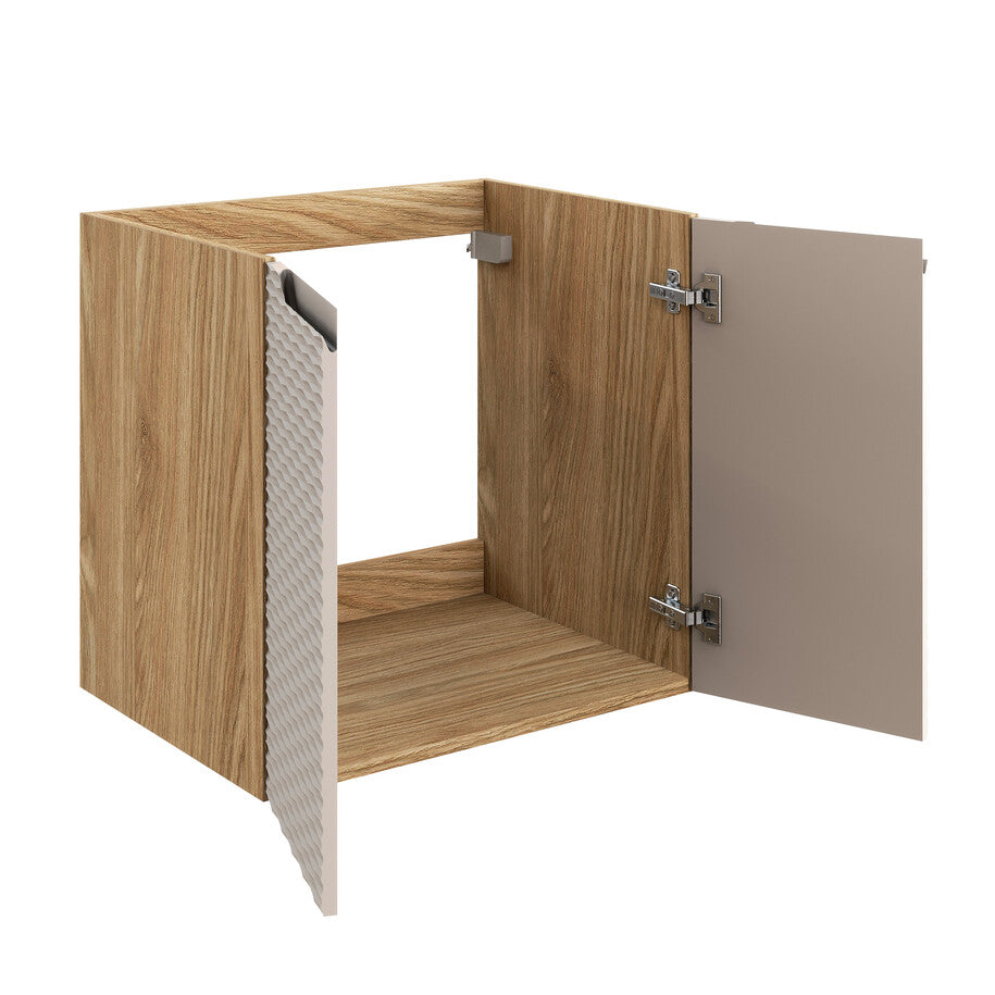 Vannas istabas izlietnes skapīs Ocea 60/57/46 cm bēšs - N1 Home