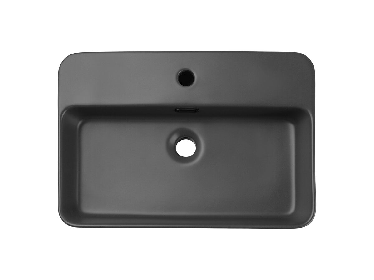 Izlietne Tru 55/12/38 cm tumši pelēks - N1 Home