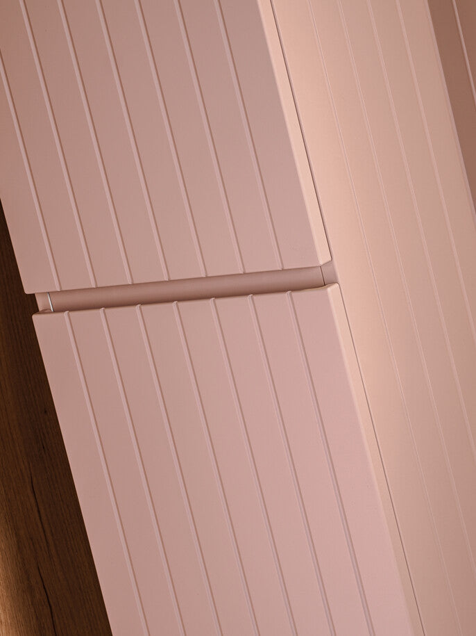 Vannas istabas skapīs Icon 35/160/33 cm antik rozā - N1 Home