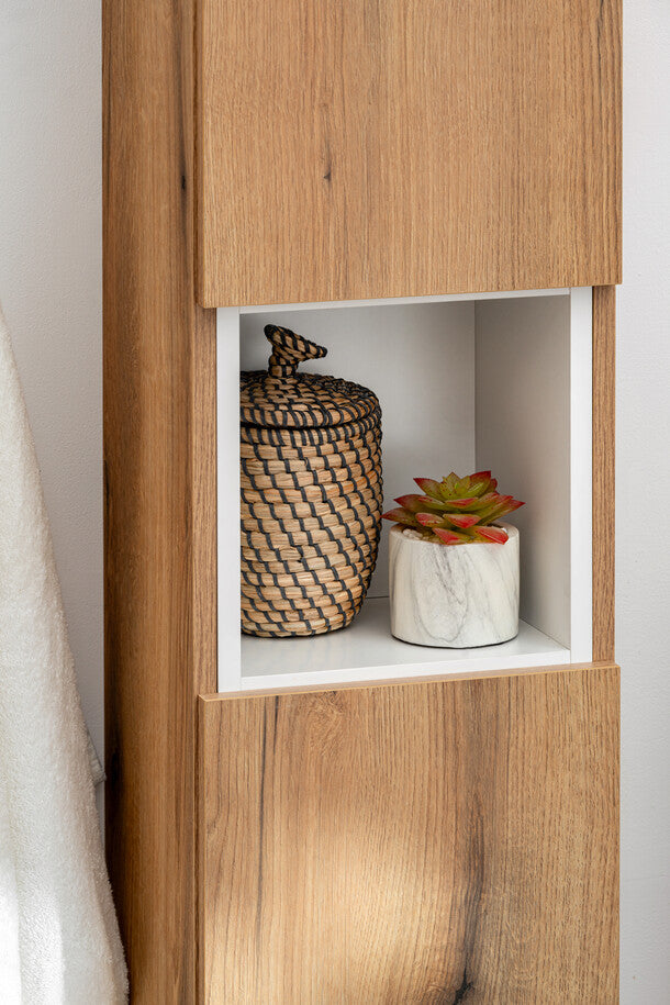 Vannas istabas skapīs Noa 30/140/25 cm ozols - N1 Home