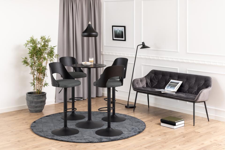 Sols Brok 167x57x84,5 cm tumši pelēks - N1 Home