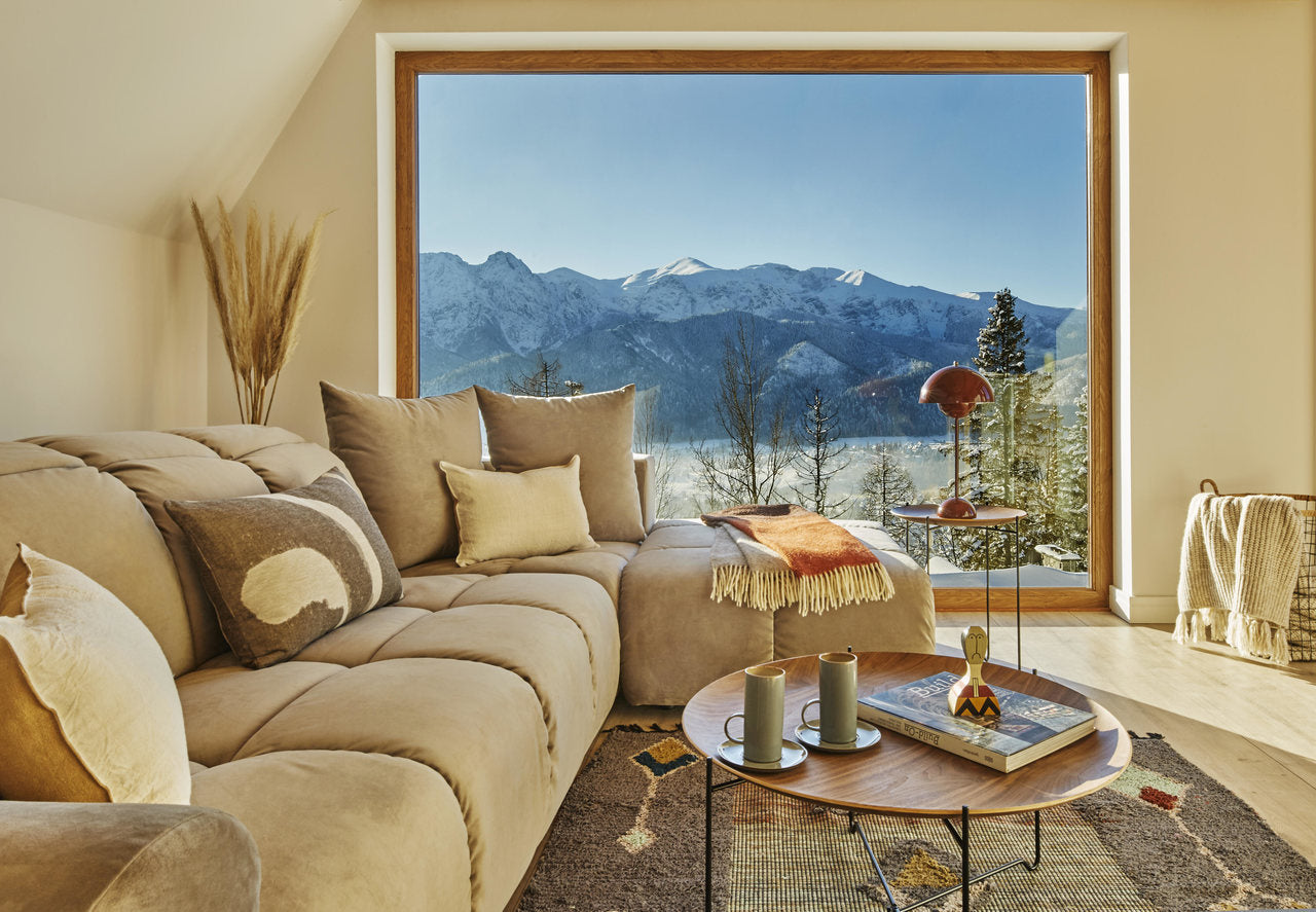 Dīvāns Bullet Befame 211/ 117/80 cm bordo - N1 Home