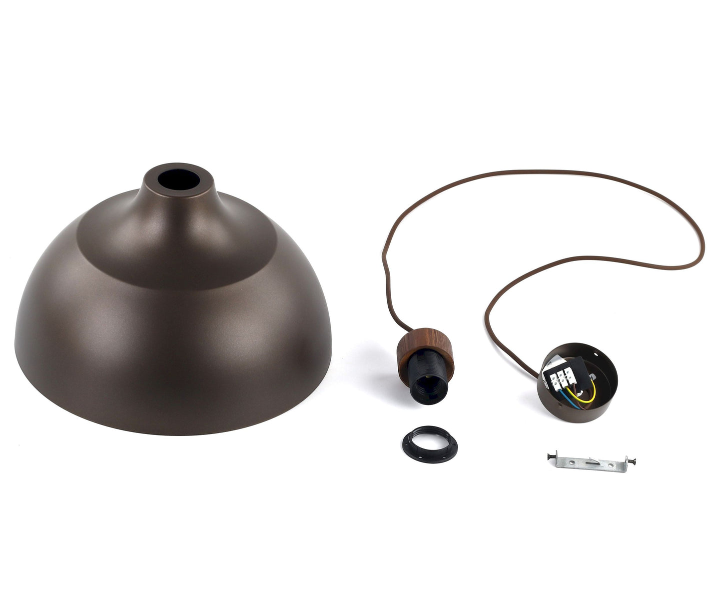 Piekaramā lampa Cap 340 × 340 × 1700 mm brūns - N1 Home