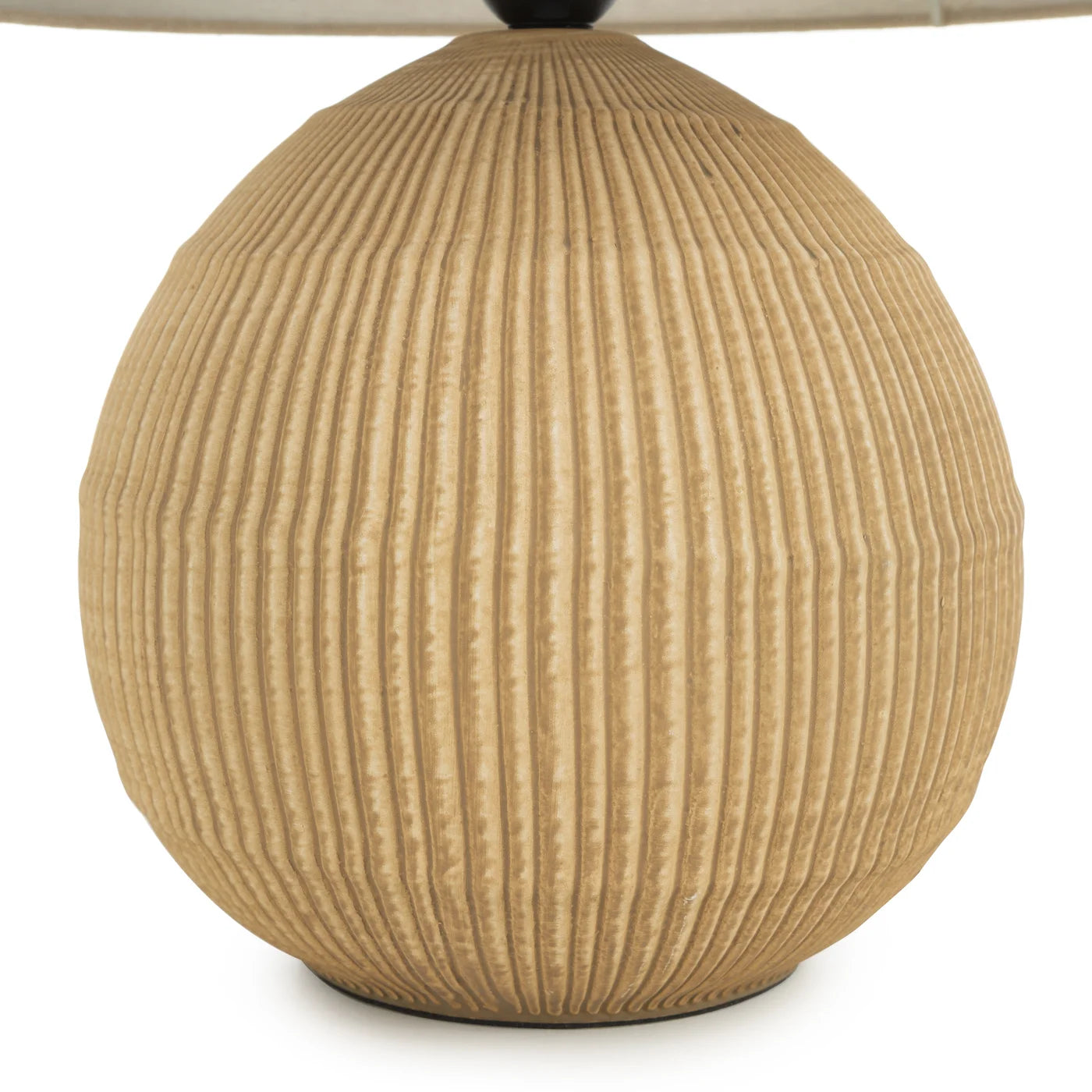 Galda lampa Kenz 34/51 cm krēms/bēšs - N1 Home