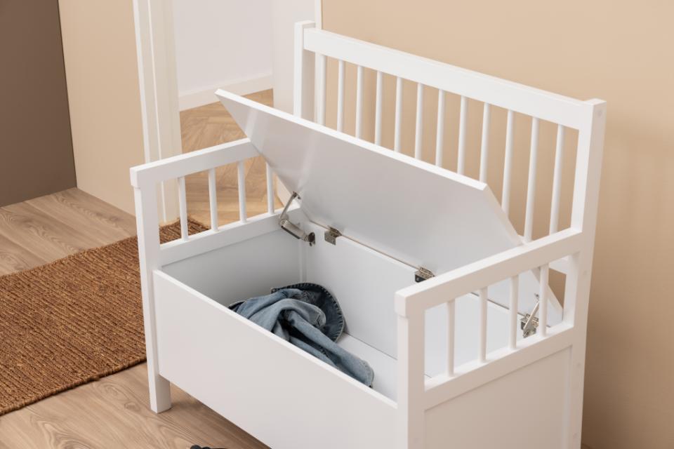 Sols Ast 90x48x85 cm bēšš/balts - N1 Home