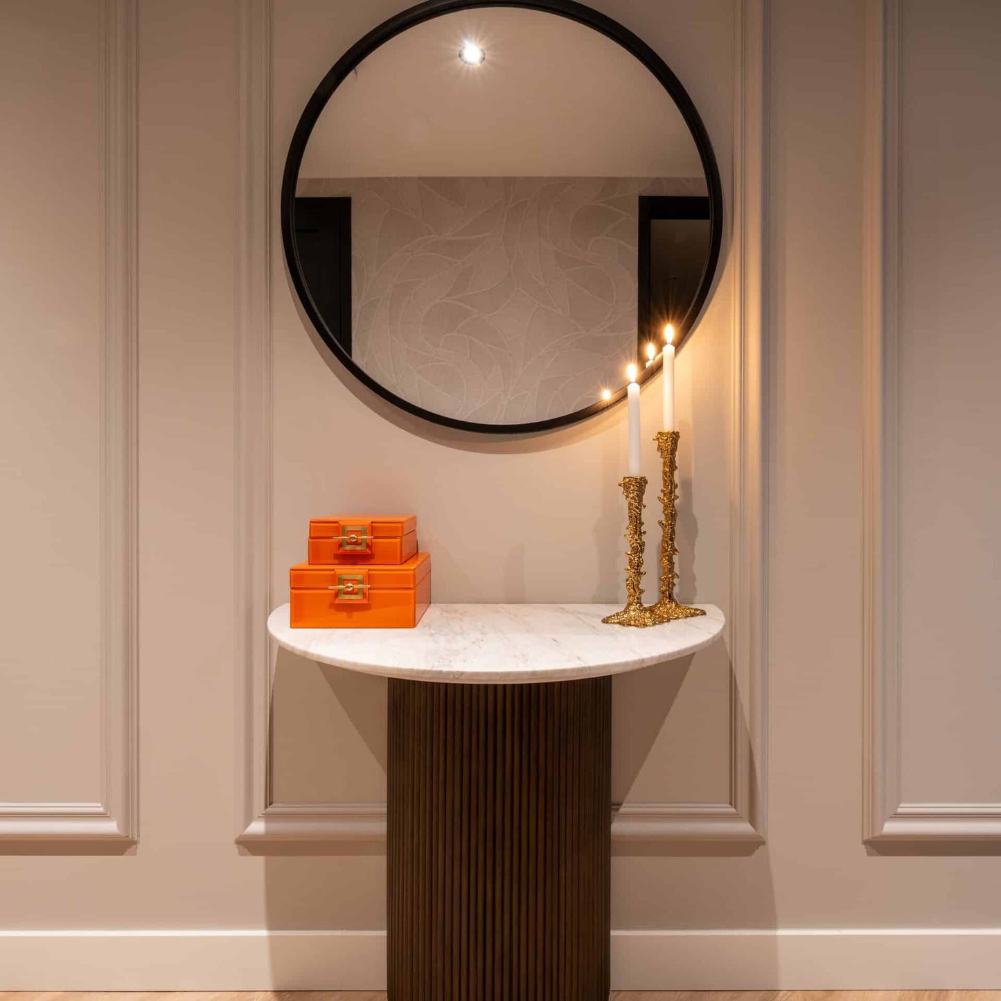 Uzglabāšanas kaste Bodine Richmond Interiors 17/17/8; 21.5/21.5/10.5 cm oranžs