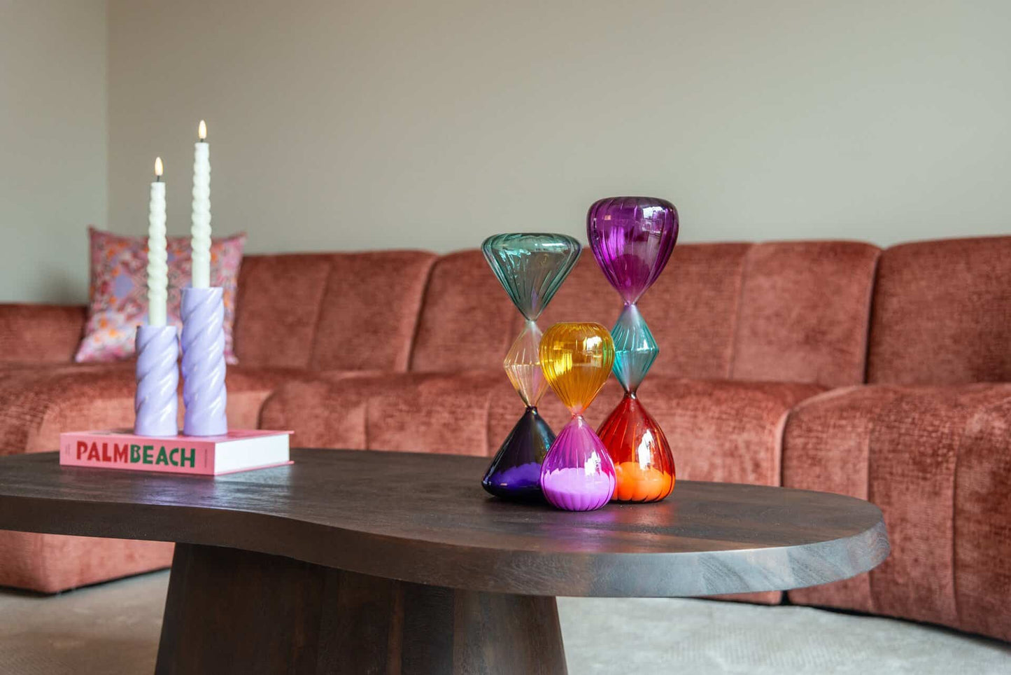 Dekoratīvs priekšmets Jalina Richmond Interiors 33/10/10 cm purple/sarkans