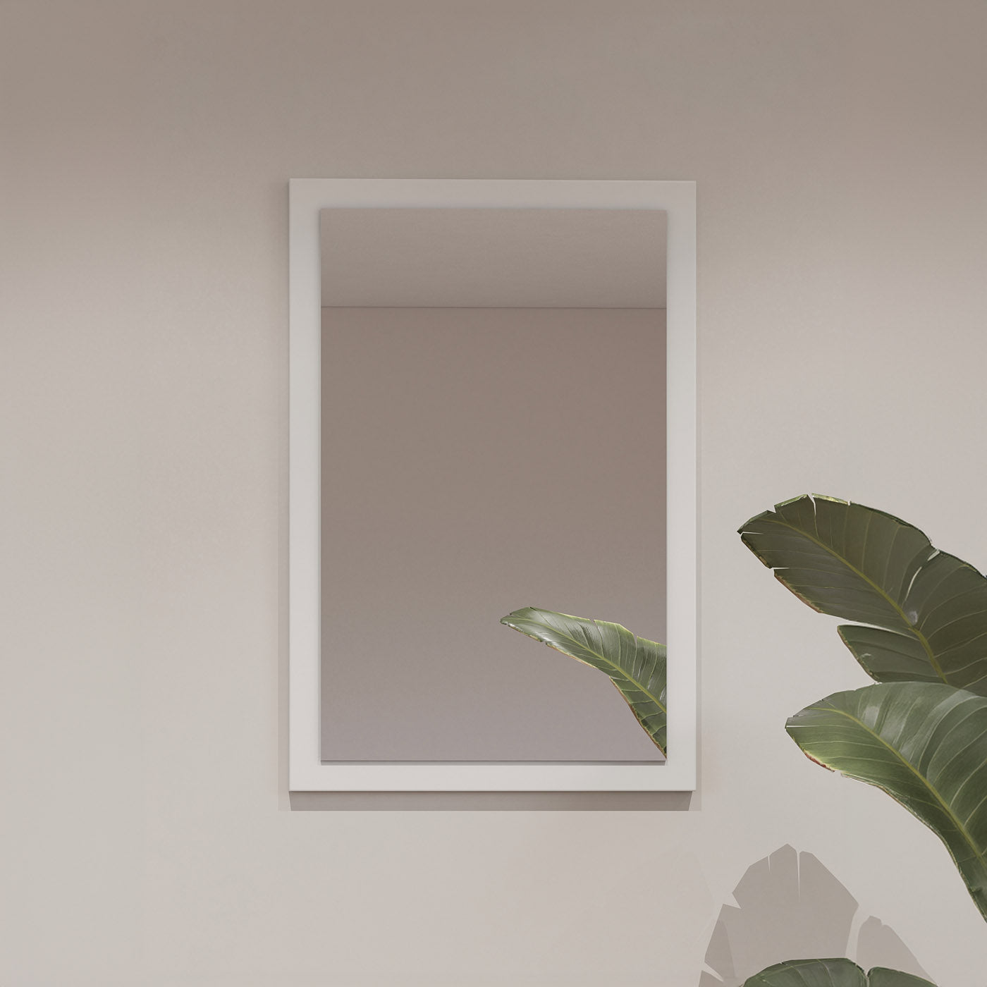 Spogulis Krosit kolekcij 40/60 cm balts