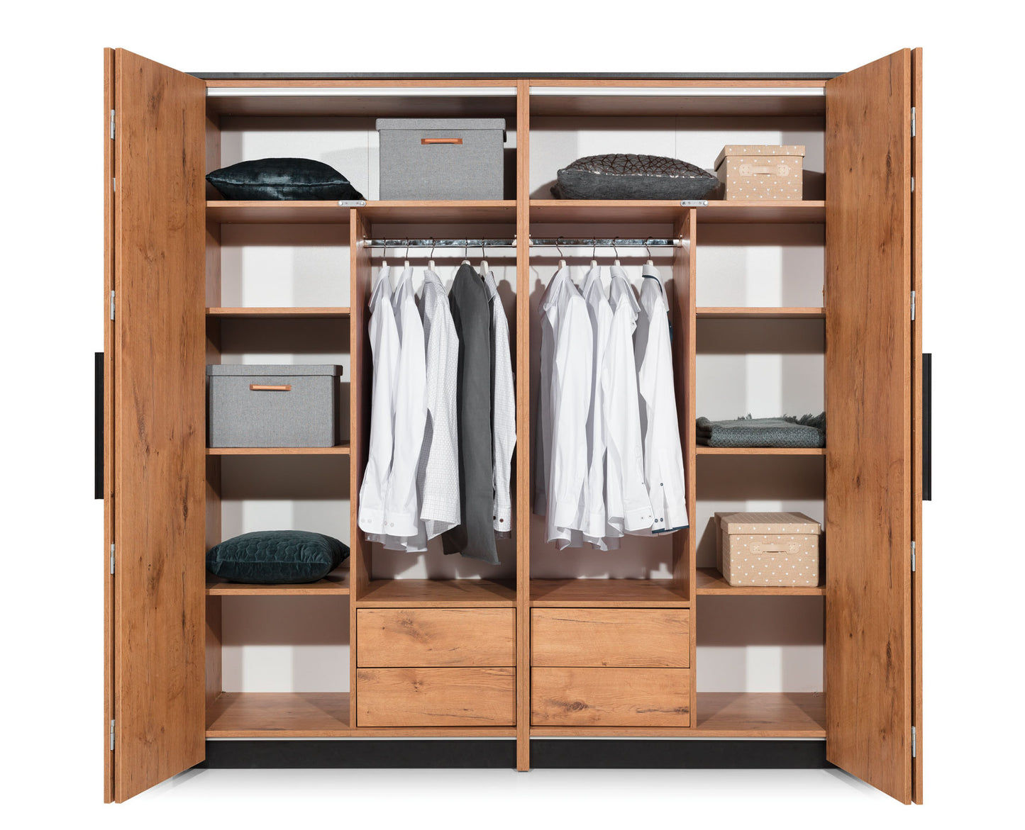 Skapis ar spoguli LOK 204/60/204 cm - N1 Home