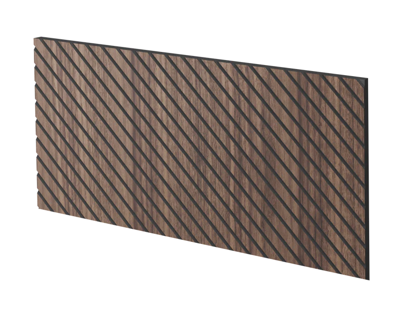 Frēzēti paneļi Dali 60/30 cm Amerikāņu valrieksts