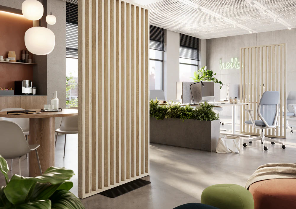 Starpsiena ar pamatni Glosa 99/200 cm Sonoma ozols