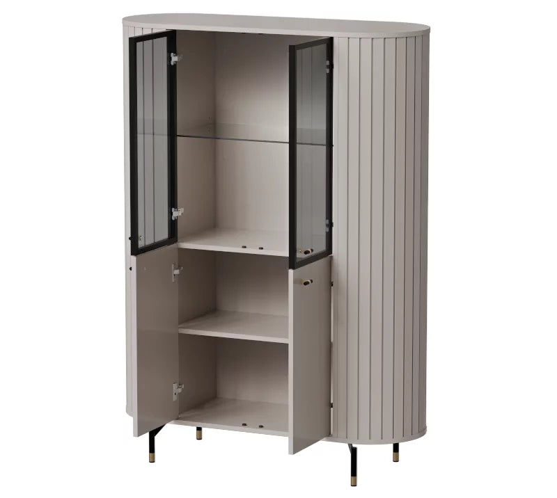 Skapis Zanto 112/40/155 cm kašmirs