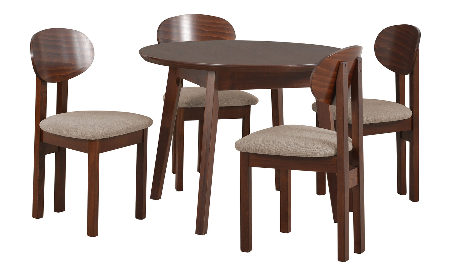 Krēsls Venaja 47/85/44/47 cm valrieksts/bēšs