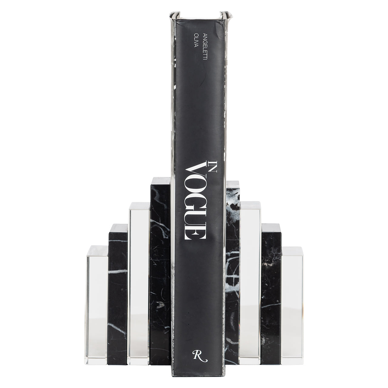 Grāmatu stendi Fancy Richmond Interiors 16/15/8 cm melns - N1 Home