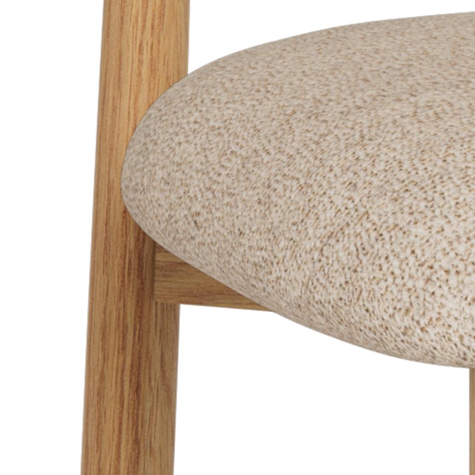 Krēsls Abis 45/51/79 cm Cona fabric beige 1