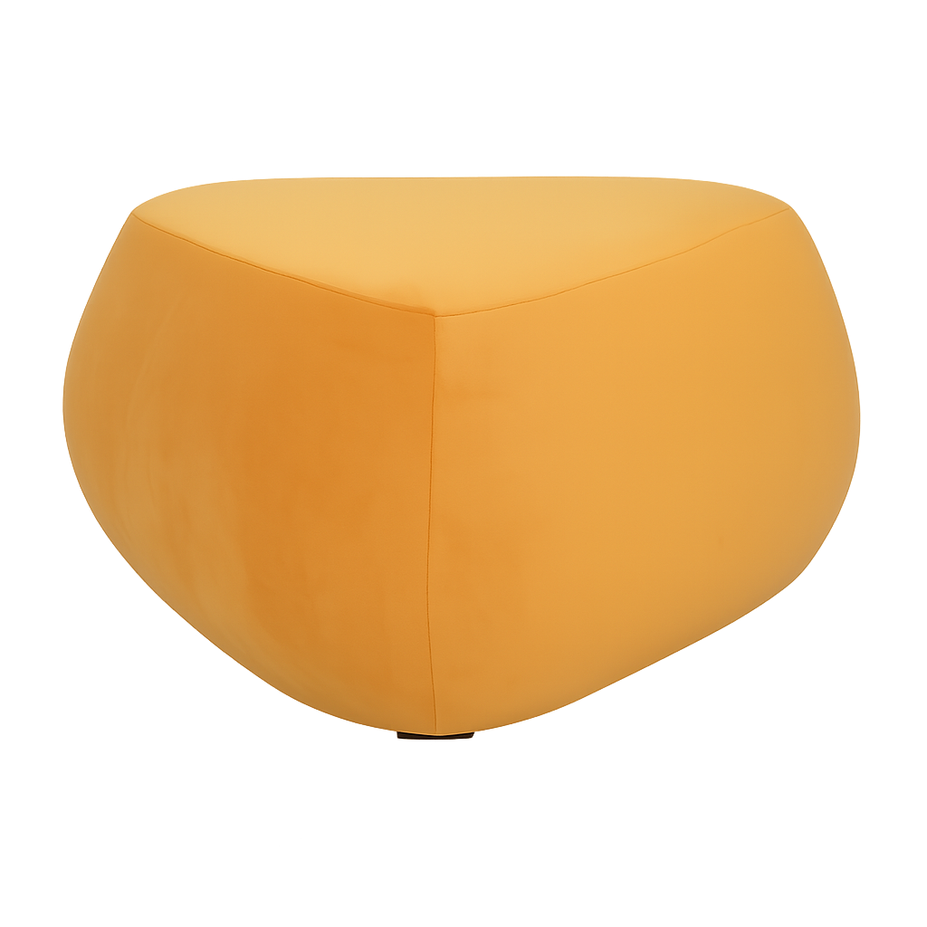 Pufs Foco 33/66/66 cm aprikot