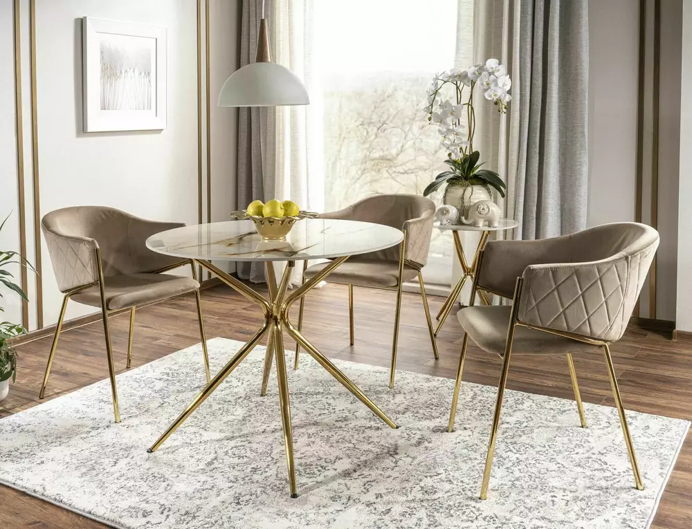 Kafijas galdiņš AS 50/50/50 cm balts - N1 Home