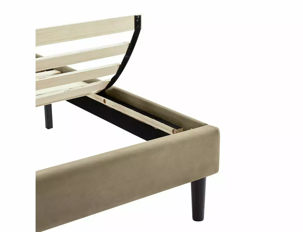 Gulta SAMIR 140x200, 160x200 cm bēšš - N1 Home