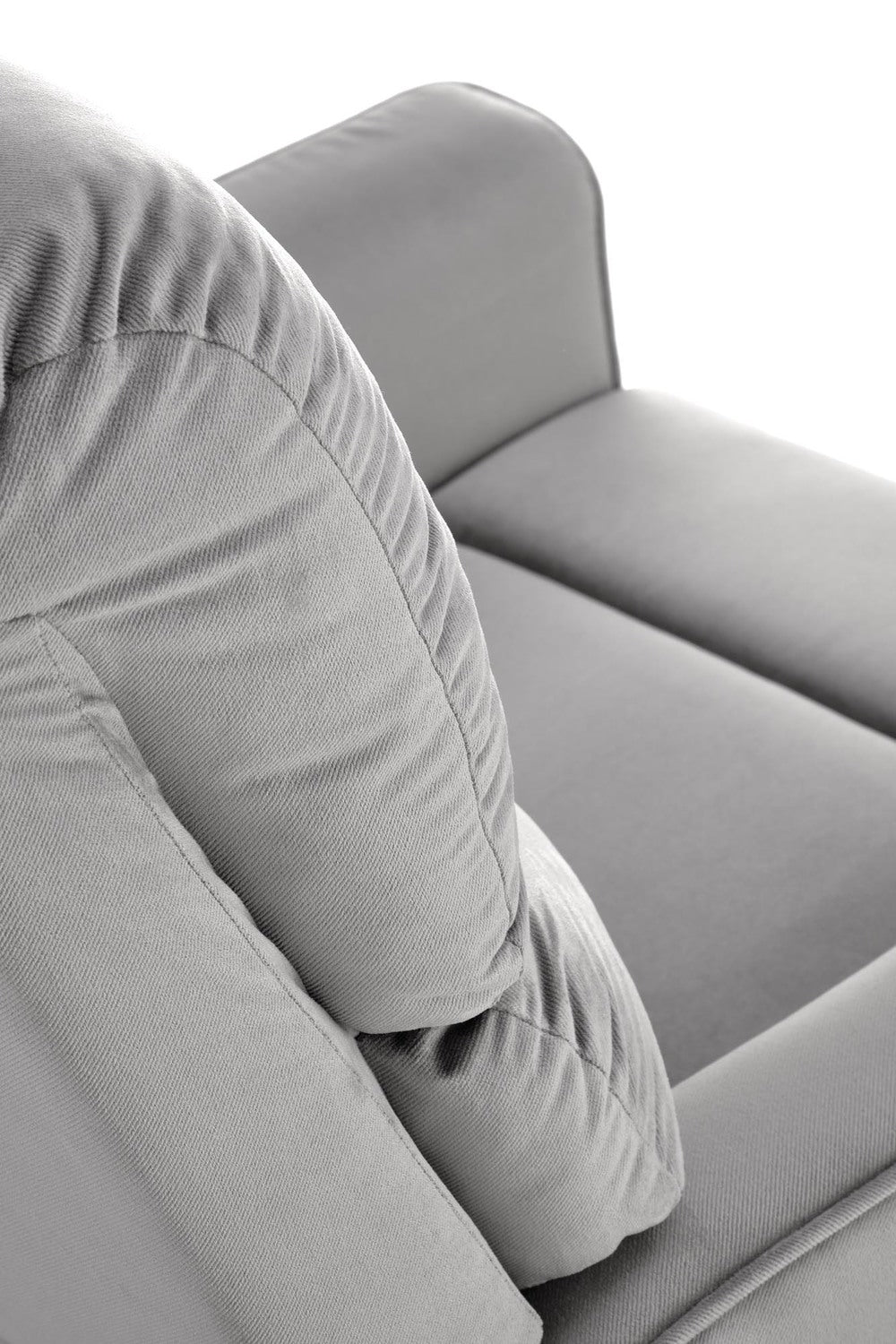 Krēsls Karita 85/100–167/103/50 cm pelēks