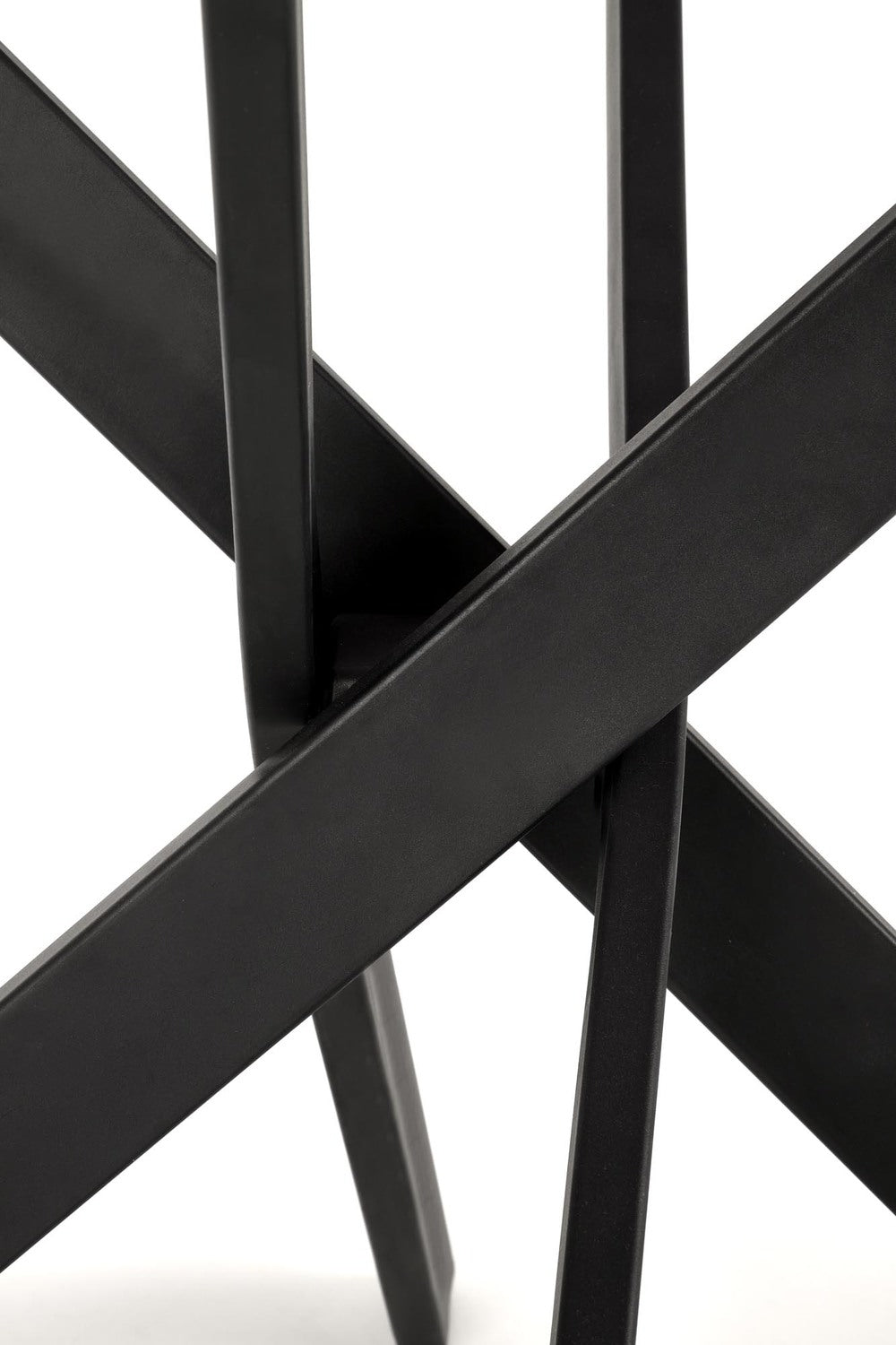 Galds Ed 100/76/55 cm balts marmors/melns - N1 Home