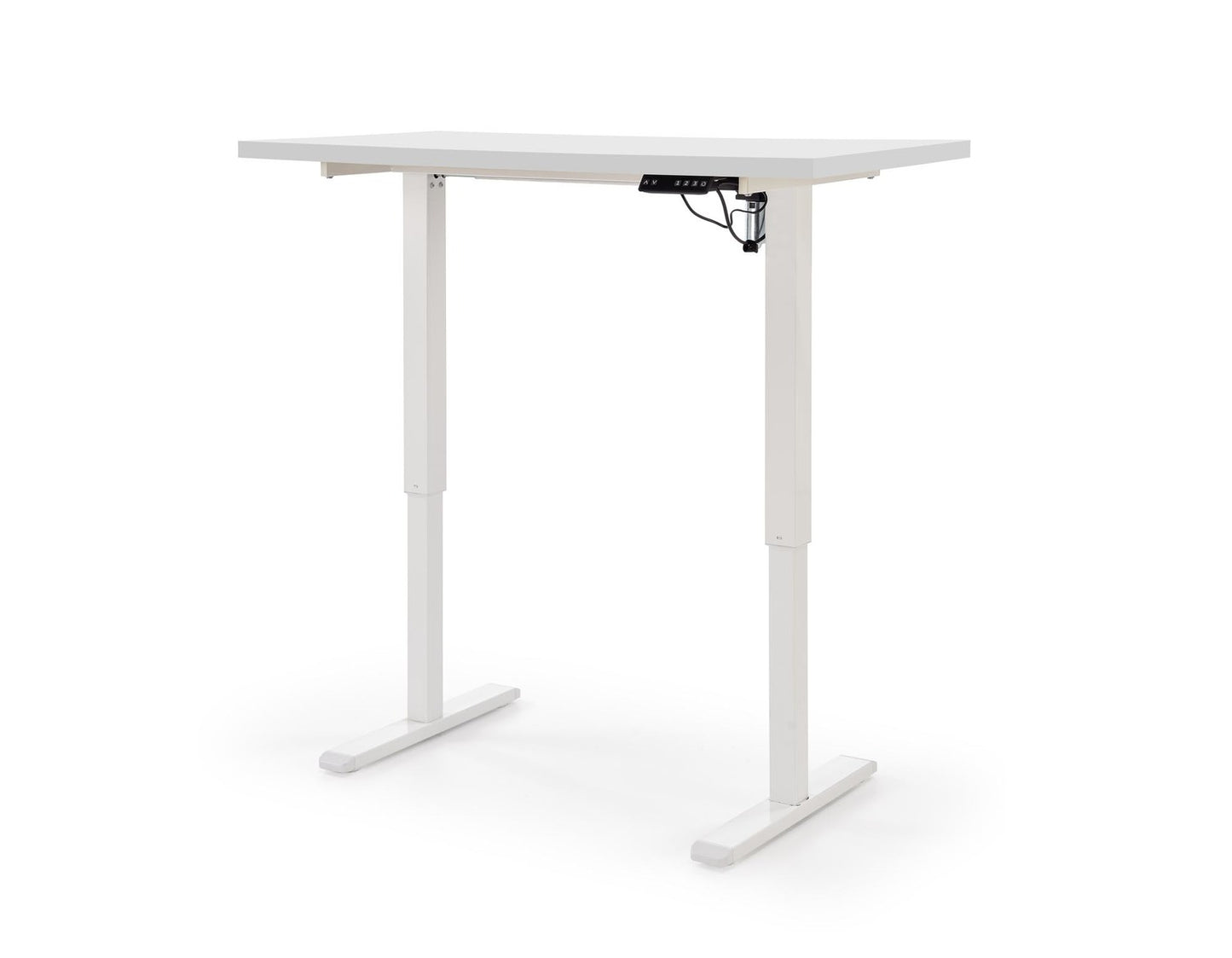 Biroja galds Juras 120/60/75-120 cm balts - N1 Home