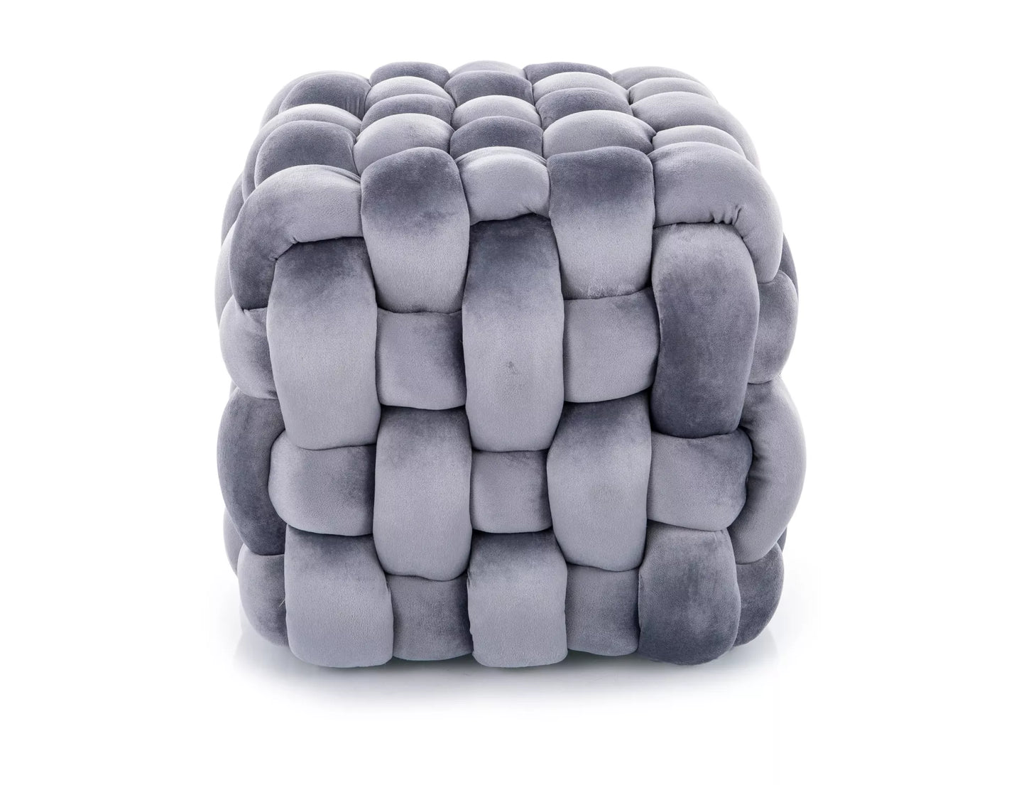 Pufs Fari 45/45/41 cm pelēks - N1 Home