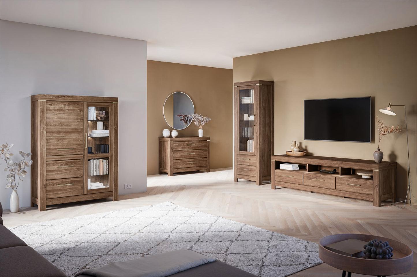 Kumode Geri 115/85/45 cm rosīgs ozols - N1 Home