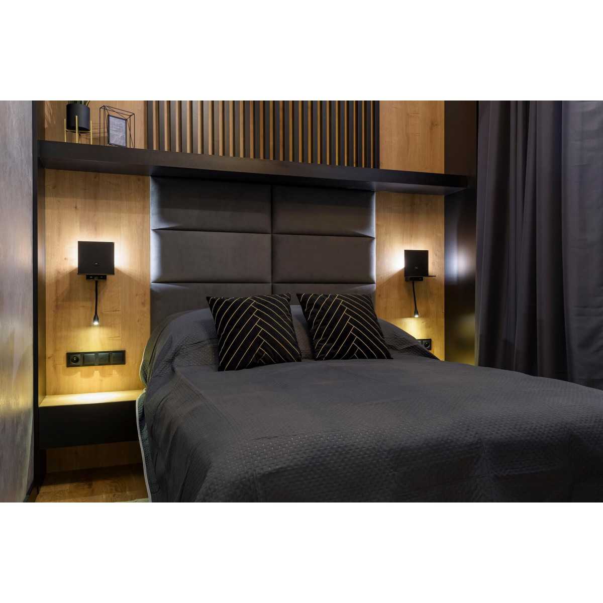 Sienas līstes - 30x40x2750 matētas melnas - N1 Home