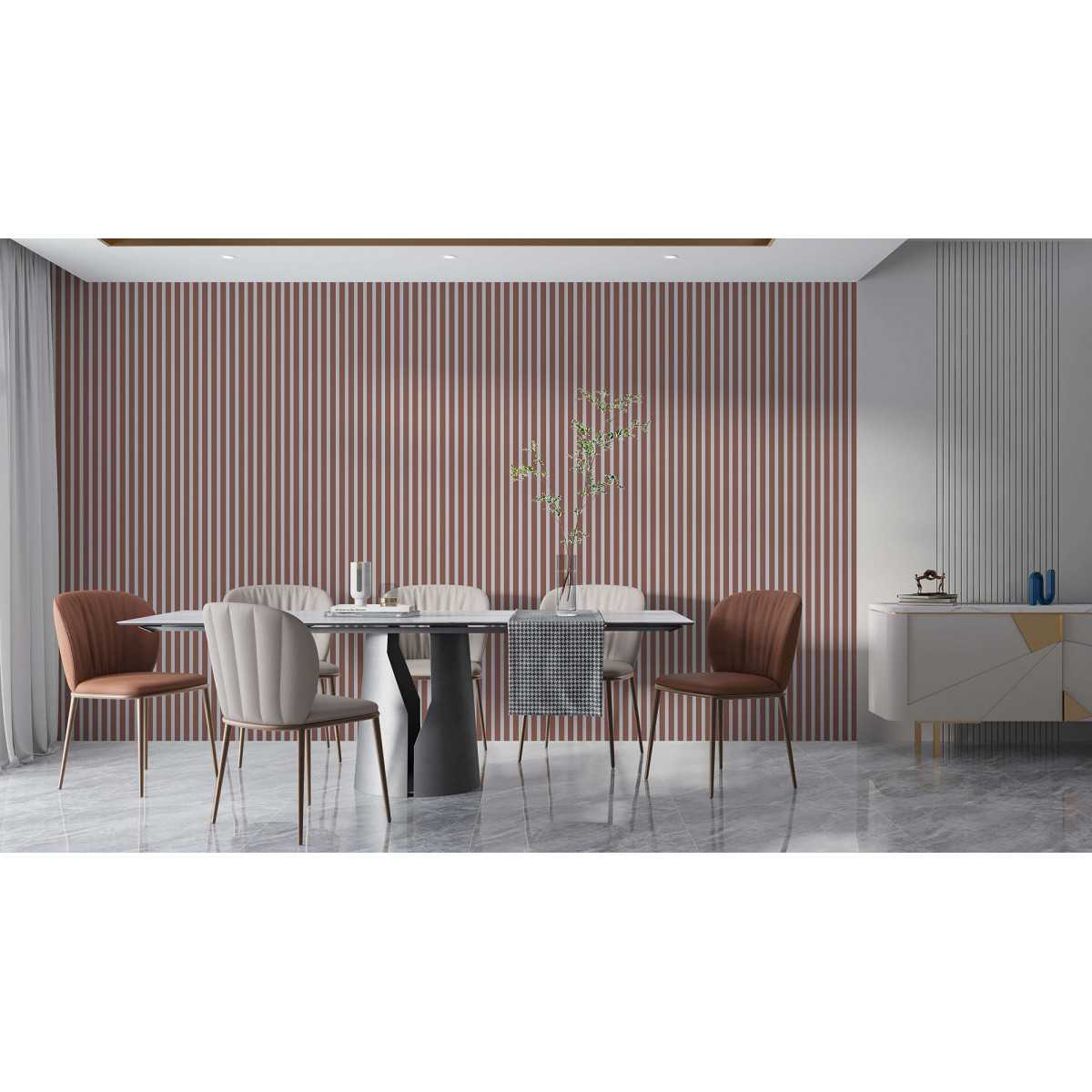 Sienas līstes - 16x30x2750 pūderis rozā - N1 Home