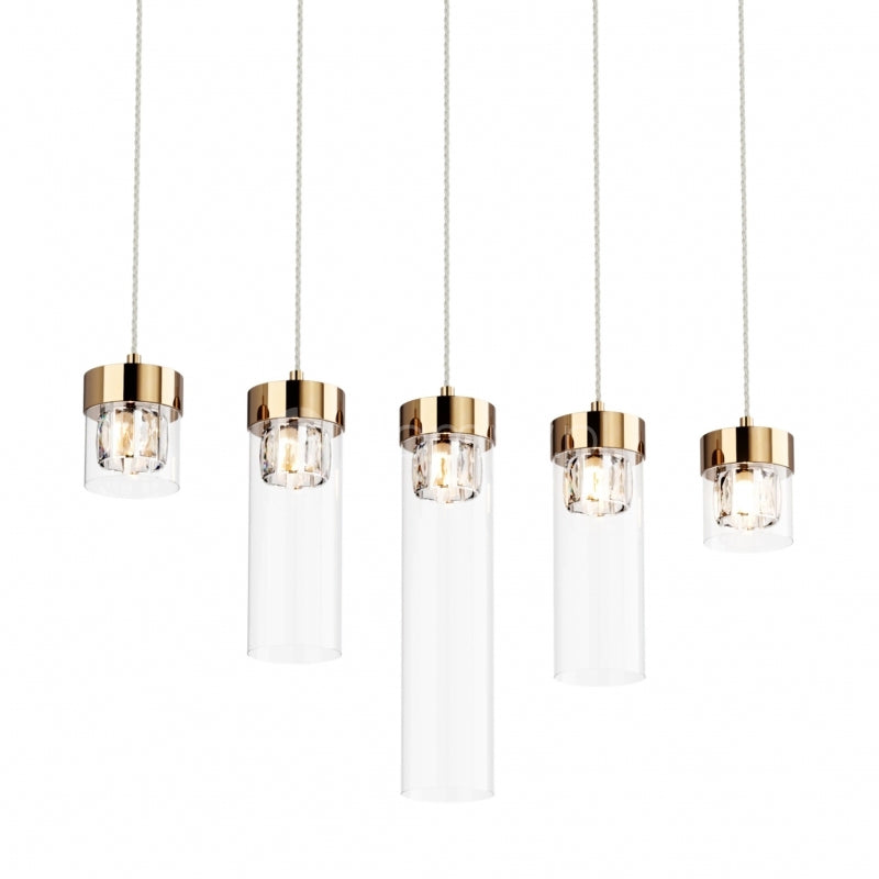 Piekaramā lampa Gemma 56/91/11 cm zelts - N1 Home