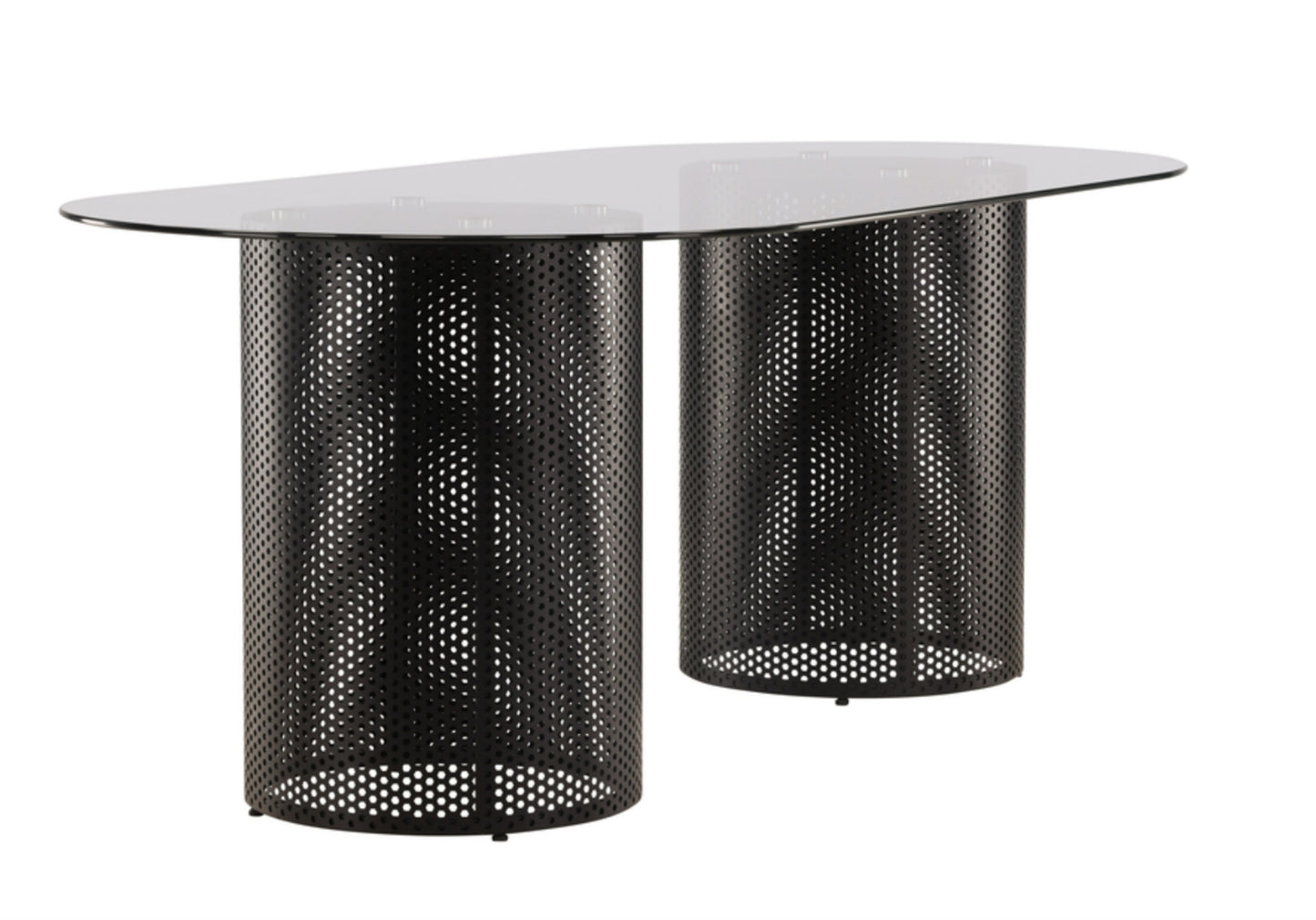 Galds Orial 75/200/100 cm melns - N1 Home