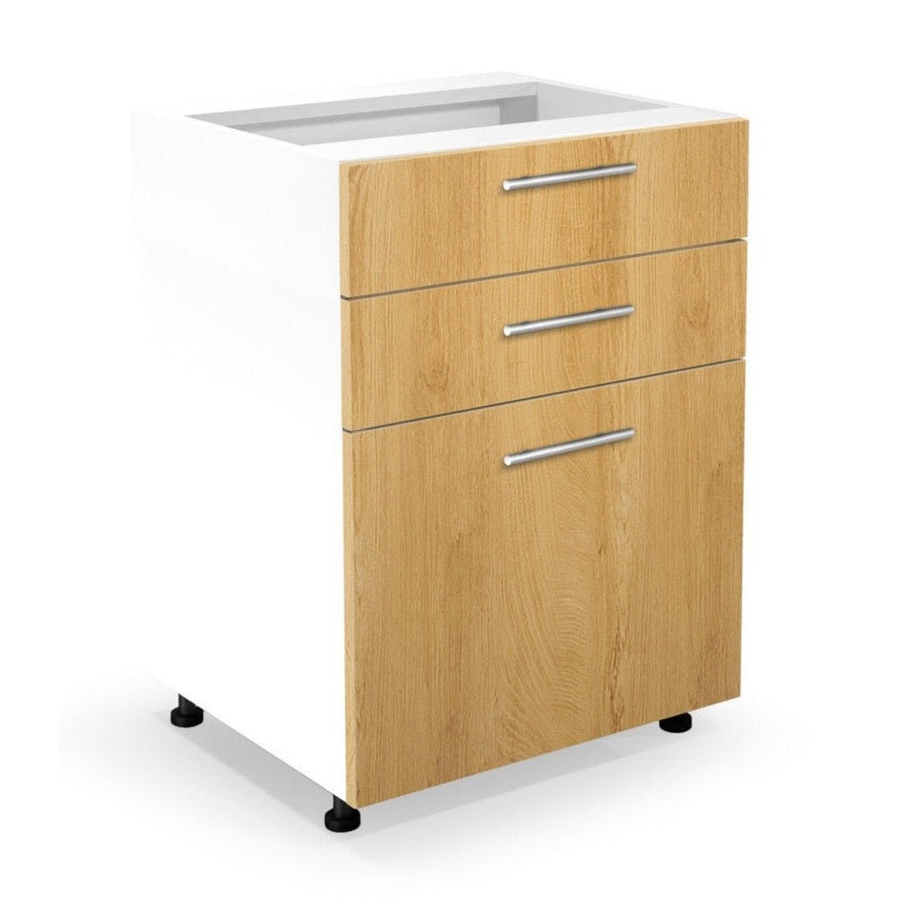 Virtuves skapītis 60/82/52 cm jauns ozols - N1 Home