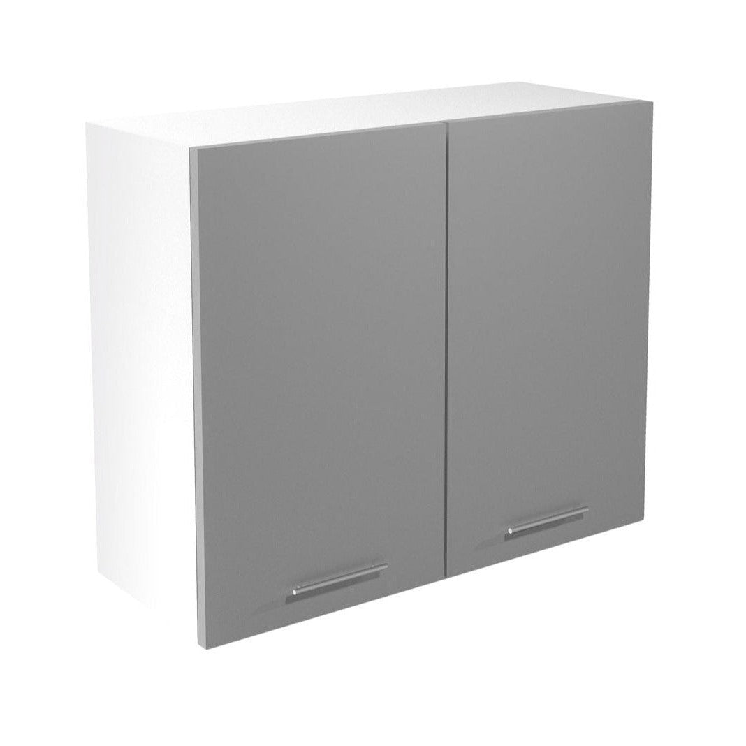 Virtuves augšējais skapis 80/72/30 cm pelēks - N1 Home