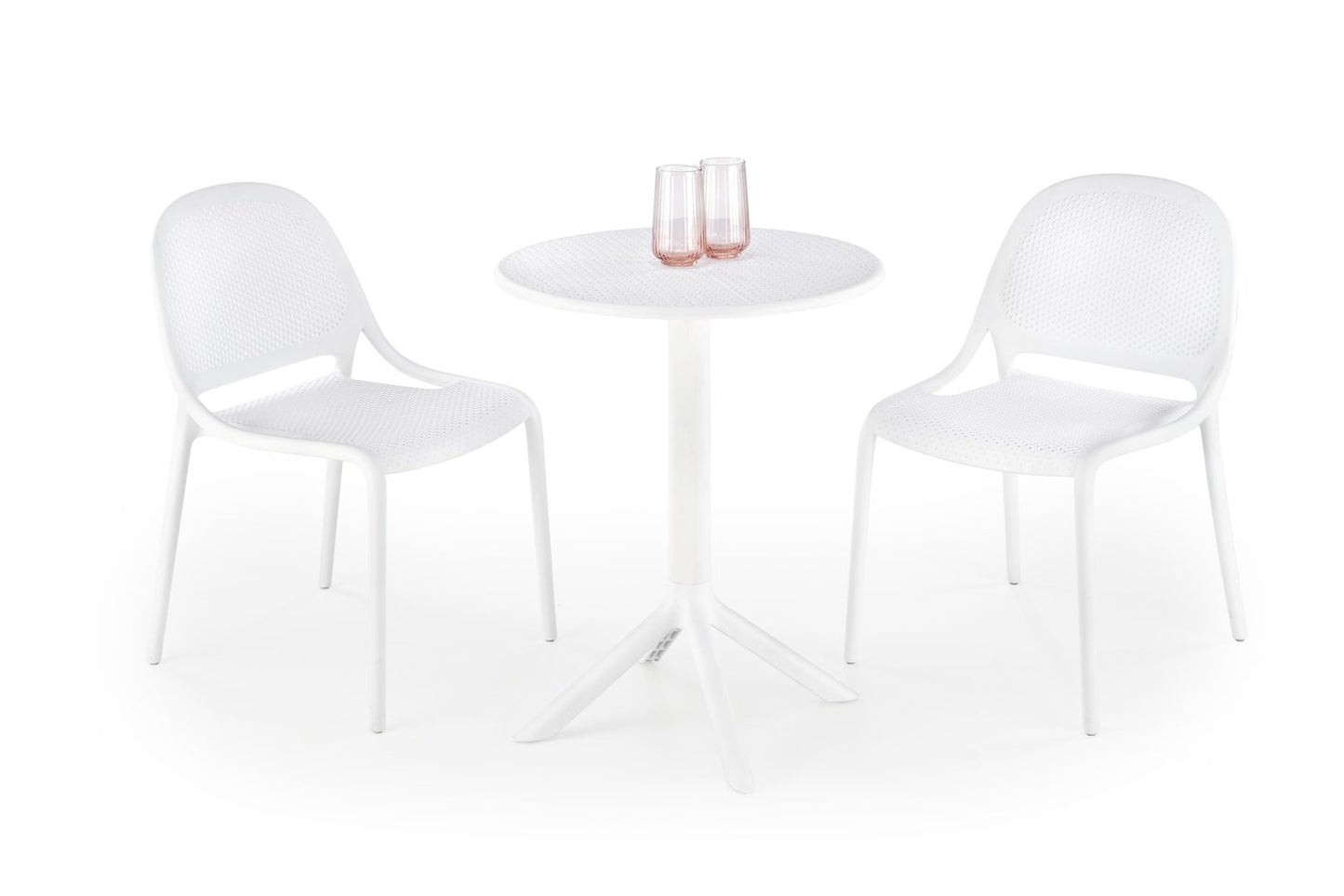 Galds HT d 60/72 cm balts - N1 Home