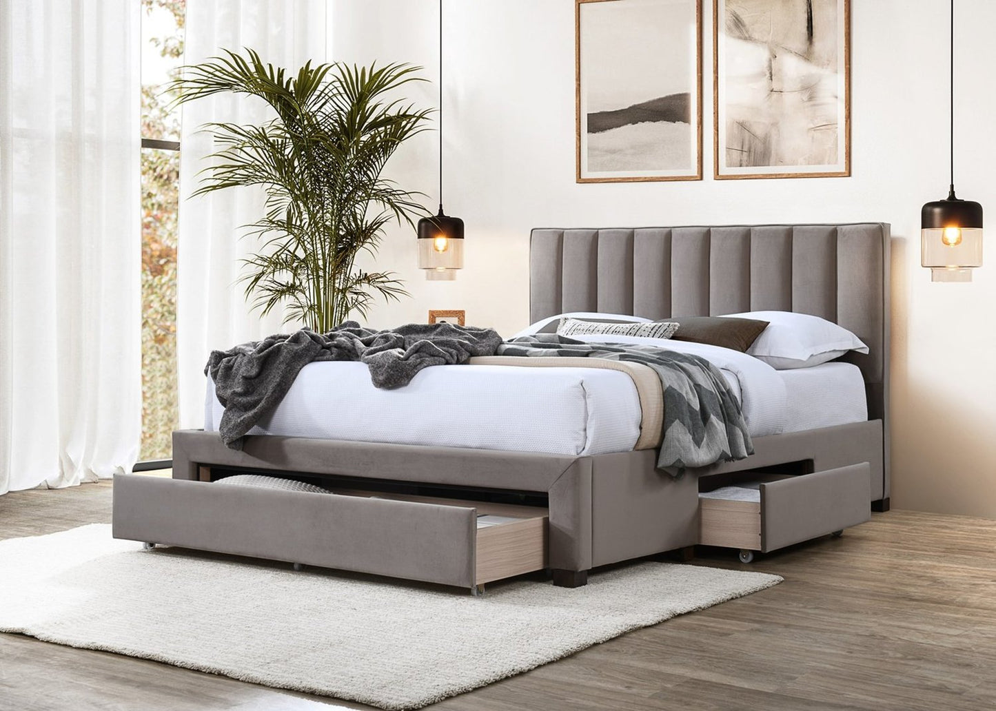 Gulta Grasia 214/145/111 cm bēšs - N1 Home