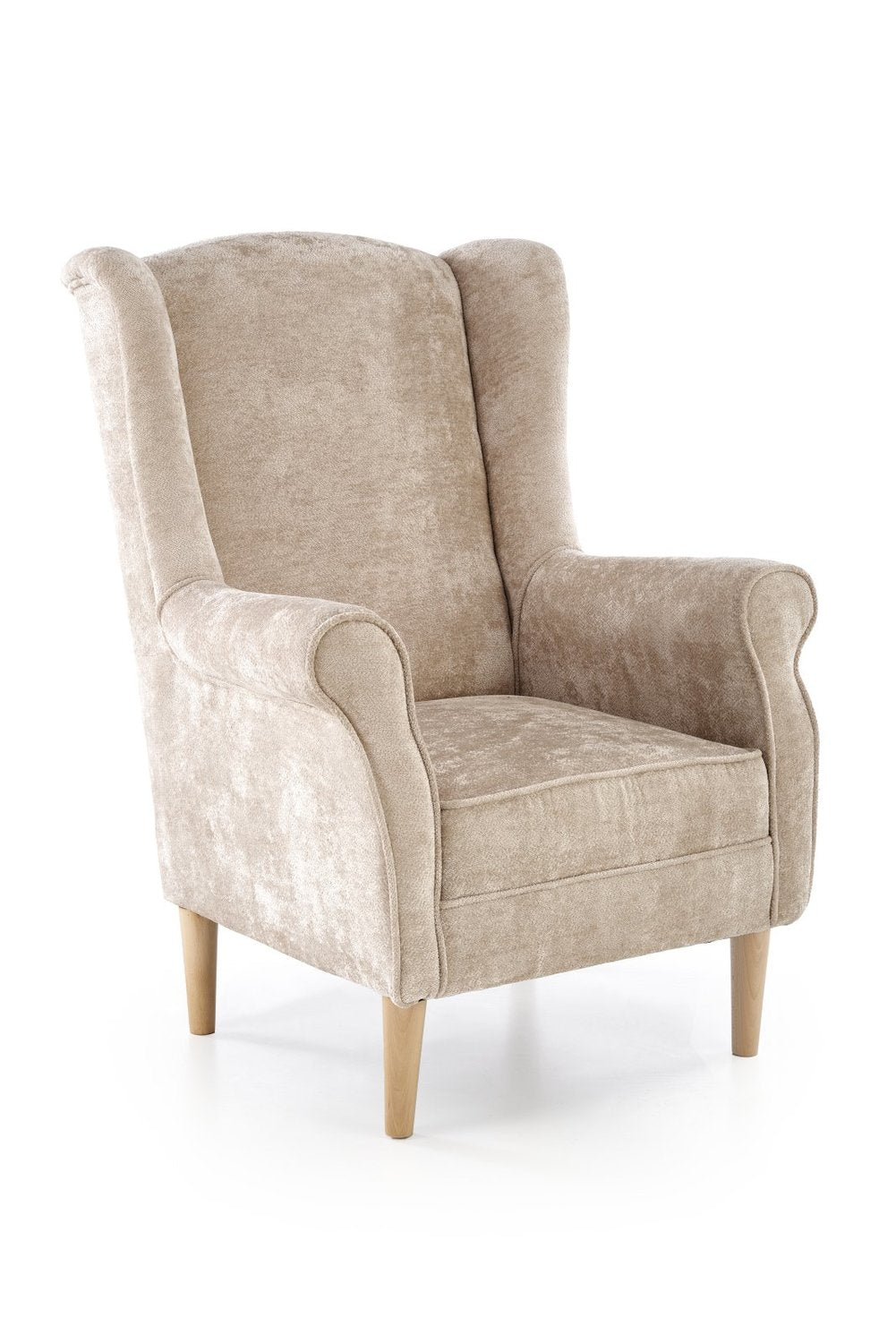 Krēsls Herme 80/80/110/46 cm bēšs - N1 Home