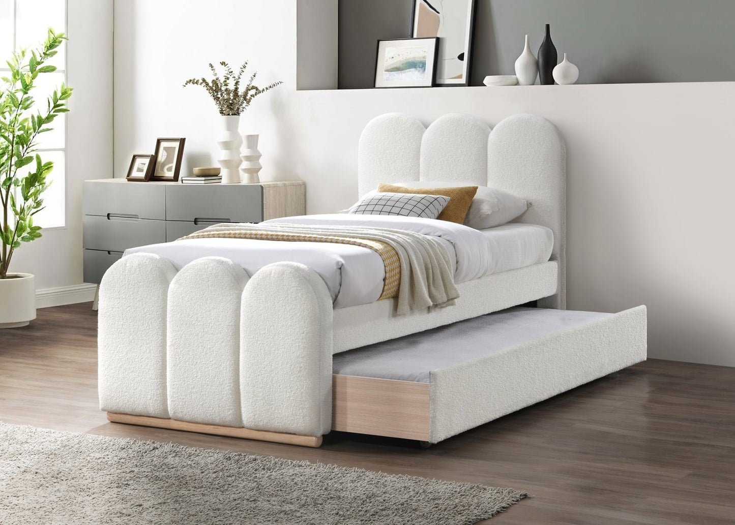 Gulta Macao 90/200 cm krēms