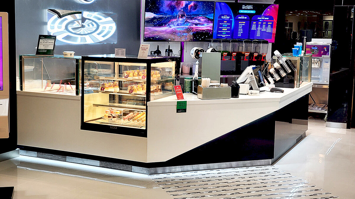 Konditorejas letes Rafo NE - neutral 650x860x1370 cm melns Enerģijas klase NA - N1 Home