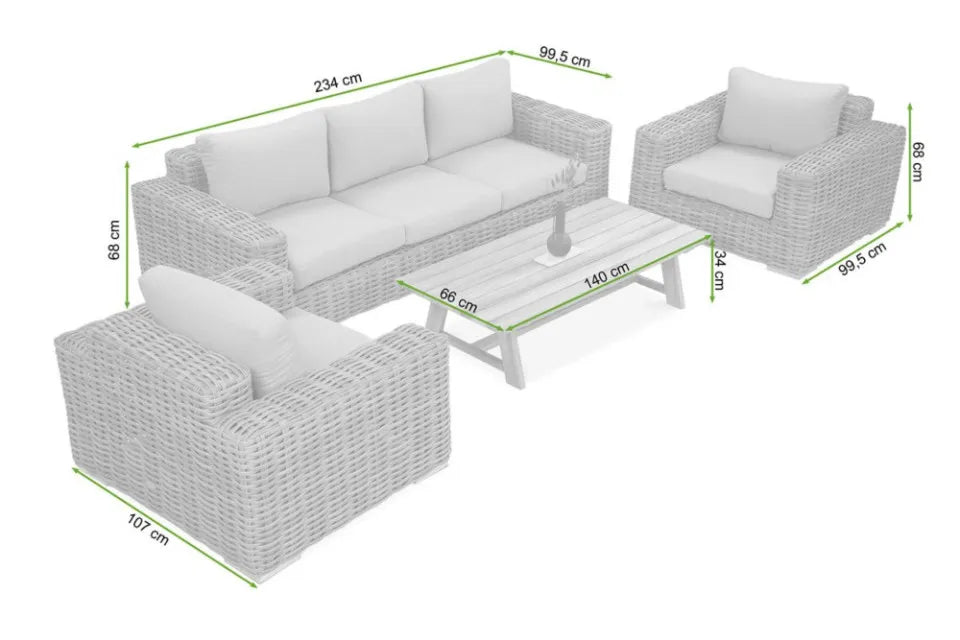 Dārza mēbeles Supra bēšs - N1 Home