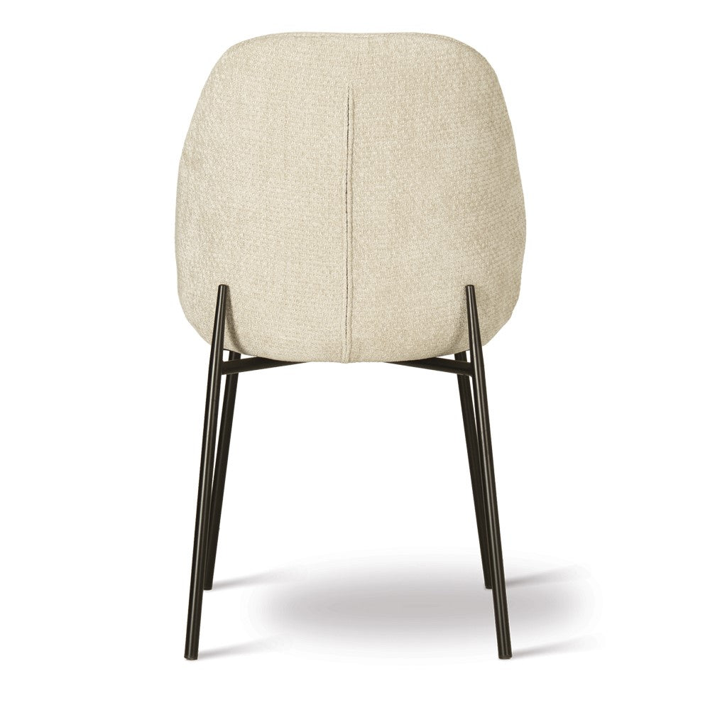 Krēsls Tre 65/52/88 cm bēšs/melns - N1 Home