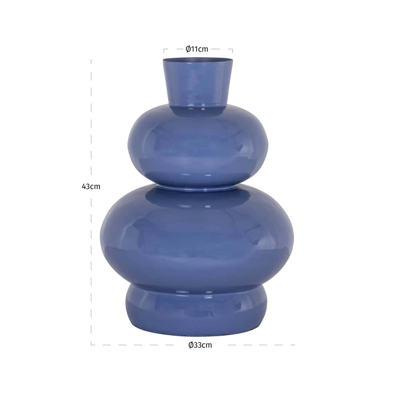 Vāze Moisa Richmond Interiors 33/33/43 cmvery peri