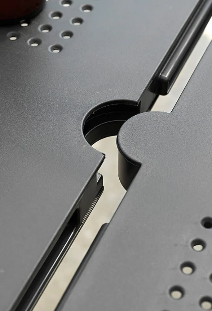 Galds Naro Libe 160/100/74 cm antracīts - N1 Home