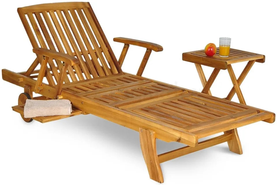 Koka atpūtas krēsls Havajii 200/69/30 cm dabisks - N1 Home