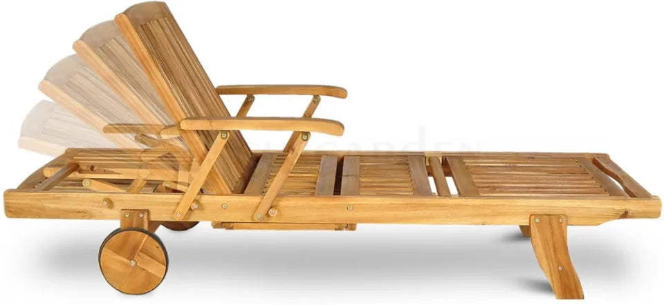 Koka atpūtas krēsls Havajii 200/69/30 cm dabisks - N1 Home